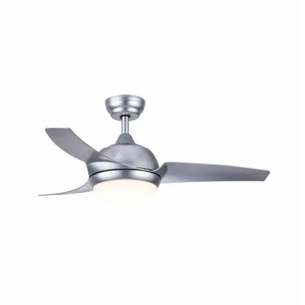 מאוורר תקרה 'PARISLED 42 כסף אור חם 25W