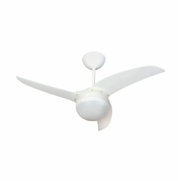 מאוורר תקרה "CCT 25W BRAZILED 42 עם שלט-לבן