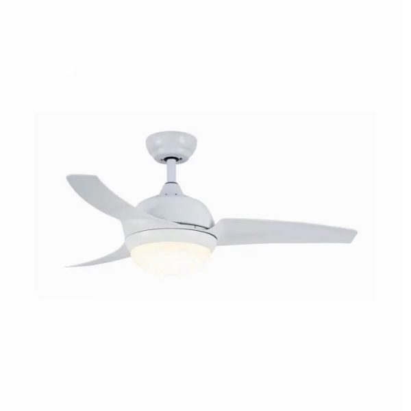 מאוורר תקרה "CCT 25W PARISLED 52 עם שלט-לבן