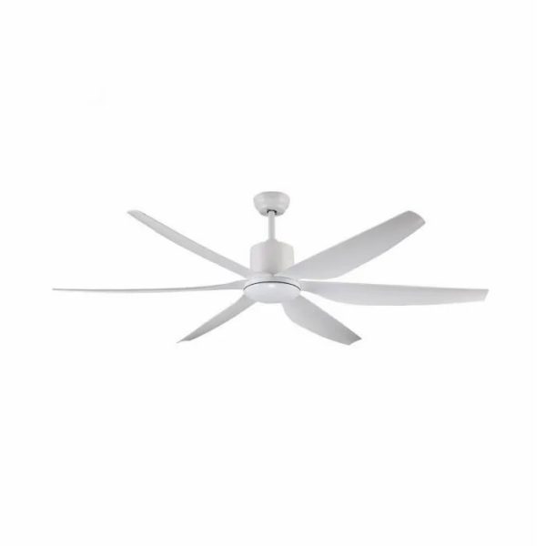 מאוורר תקרה 'GIANT B17 66 לבן+שלט DC