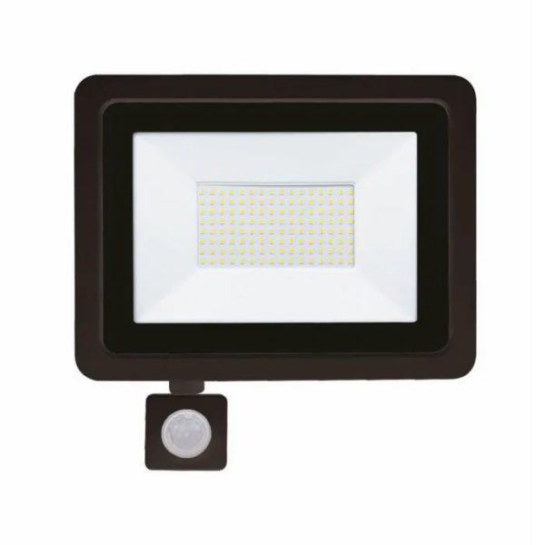 תאורת הצפה סטאר 50W AC משולב חיישן- אור חם