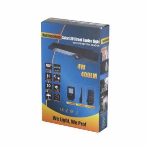 תאורת רחוב סולארי 4W 6000K