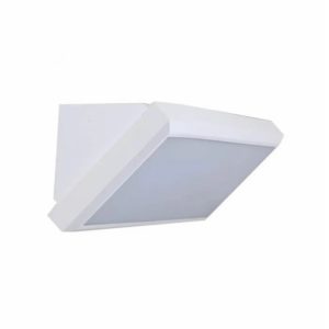 מנורת קיר טוסקנה אור חם 36W לבן IP65