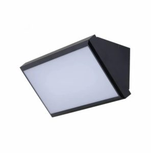 מנורת קיר טוסקנה 24W שחור אור חם