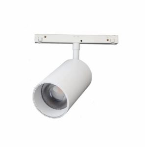 תאורה ספוט מתכוונן מגנטאור 20W לבן-אור חם